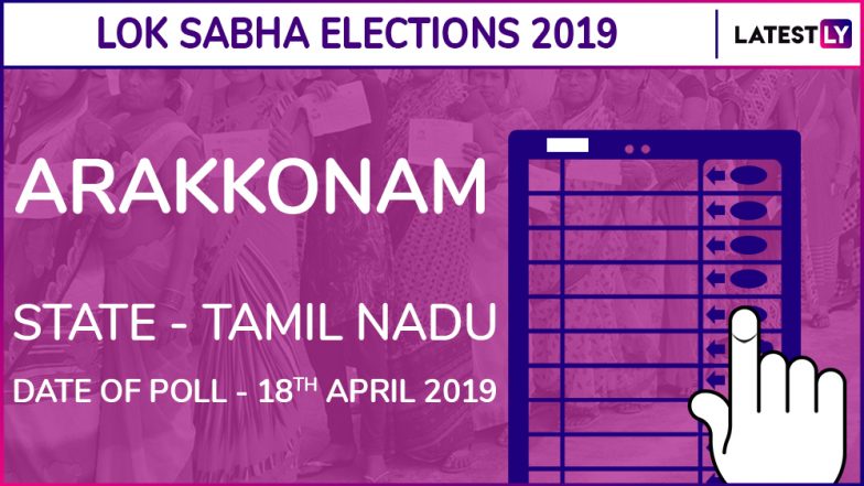 Arakkonam Lok Sabha Constituency Election Results 2019 in Tamil Nadu: S Jagathrakshakan of DMK Wins This Parliamentary Seat