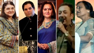 Lok Sabha Elections 2019: BJP Releases Tenth List of 39 Candidates; Maneka Gandhi, Jaya Prada, Varun Gandhi, Sadhvi Niranjan Jyoti and Rita Bahuguna Joshi Get Prominence