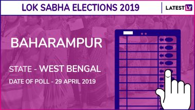 Baharampur Lok Sabha Constituency Results 2019 in West Bengal: Adhir Ranjan Chowdhury of Congress Wins Parliamentary Election