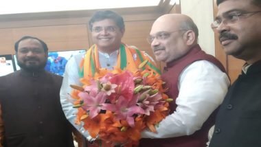 Former BJD Leader Baijayant Jay Panda Joins BJP Ahead of Lok Sabha Elections 2019