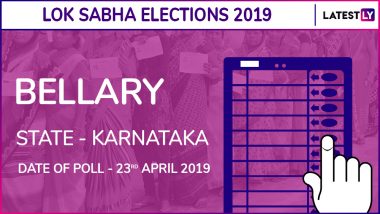 Bellary Lok Sabha Constituency in Karnataka Results 2019: BJP Candidate Y Devendrappa Elected As MP