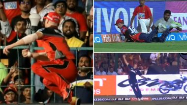 VIVO IPL 2019: Unbelievable Catches From the Past Seasons of Indian Premier League (Watch Videos)