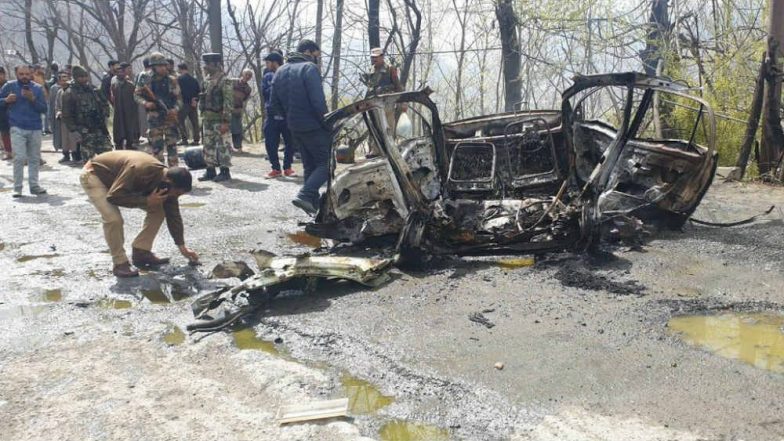 Jammu And Kashmir: Blast in Car on Jammu-Srinagar Highway, Close Shave For CRPF Convoy