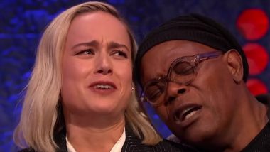 Brie Larson And Samuel L Jackson Just Recreated Lady Gaga - Bradley Cooper's Shallow Duet From The Oscars 2019; It Is Super Epic!