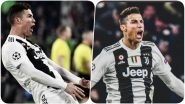 Cristiano Ronaldo Scores a Hat-Trick Against Atletico Madrid; Celebrates Juventus&rsquo; Mimicking Diego Simeone&rsquo;s &lsquo;Cojones&rsquo; Gesture (Watch Video)