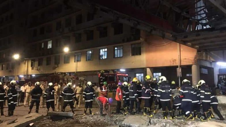Mumbai Foot Over Bridge Collapse: 5 Dead in CSMT Station FOB Collapse; Here's A Look At Similar Recent Mishaps in The Maximum City Mumbai Foot Over Bridge Collapse: 5 Dead in CSMT Station FOB Collapse; Here's A Look At Similar Recent Mishaps in The Maximum City