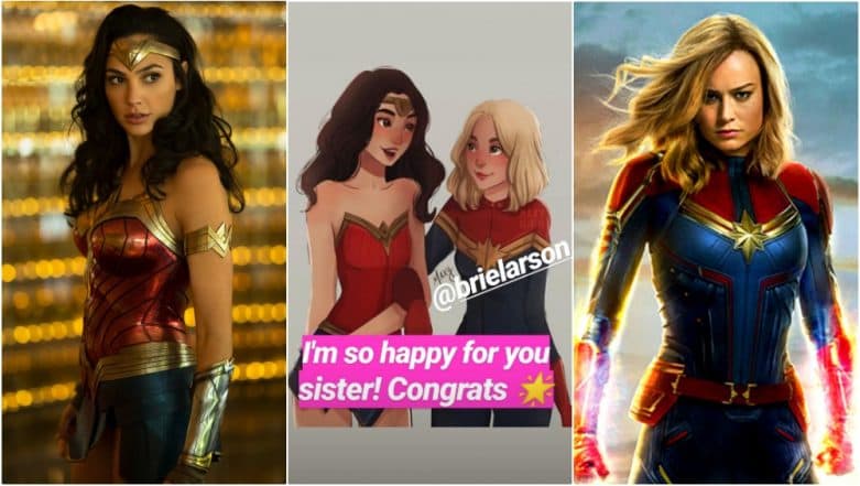 Captain Marvel Floors Wonder Woman! Gal Gadot Congratulates ‘Sister’ Brie Larson With a Sweet Instagram Story Captain Marvel Floors Wonder Woman! Gal Gadot Congratulates ‘Sister’ Brie Larson With a Sweet Instagram Story