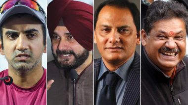 Gautam Gambhir Joins BJP; Navjot Singh Sidhu to Mohammad Azharuddin, Here's A List Of Other Cricketers Who Entered Politics