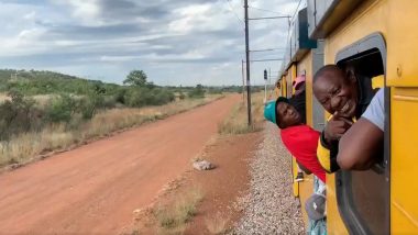 South African President Cyril Ramaphosa Stuck in Train for Hours During Election Tour