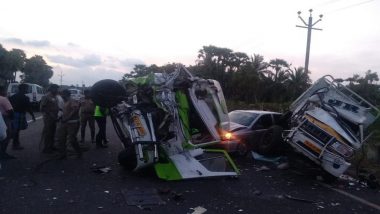 Tamil Nadu: 2 Dead, 21 Injured in Road Accident Near Uchipuli in Ramanathapuram