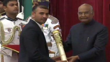 Padma Awards 2019 Sports Winners: Bajrang Punia, Ajay Thakur Among Sportspersons Honoured by President Ram Nath Kovind; See Pics