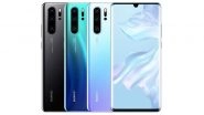 Huawei P30, P30 Pro New Flagship Smartphones With Triple Rear Camera & In-Display Fingerprint Sensor Launched; Prices, Features & Specifications
