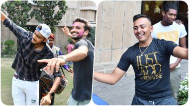 Holi 2019: Team Delhi Capitals Celebrate Festival of Colours Ahead of their First IPL 12 Game Against Mumbai Indians (See Pics and Video)