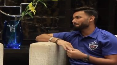 VIVO IPL 2019: I'm Scared of Virat Kohli's Anger, Says Rishabh Pant (Watch Video)