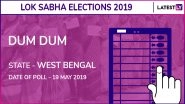 Dum Dum Lok Sabha Constituency Results 2019 in West Bengal: Sougata Ray of TMC Wins Parliamentary Election