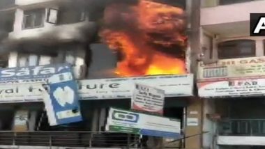 Delhi Fire: Two Children Dead After Blaze Engulfs Four-Storey Building at Shaheen Bagh Area