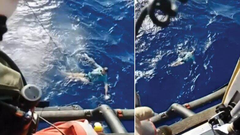 German Yachtsman Falls Into Rough Seas off New Zealand Coast, Uses His Jeans to Survive (Watch Video) German Yachtsman Falls Into Rough Seas off New Zealand Coast, Uses His Jeans to Survive (Watch Video)