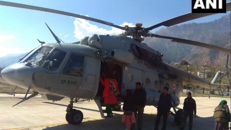 Indian Air Force Airlifts 43 People Stranded in Snow-covered Regions of Lahaul-Spiti