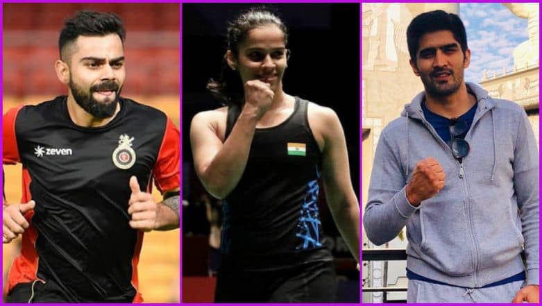 Holi 2019: Virat Kohli, Rohit Sharma, Saina Nehwal, Vijender Singh and Other Sports Personalities Make Festival of Colours Special for Fans Holi 2019: Virat Kohli, Rohit Sharma, Saina Nehwal, Vijender Singh and Other Sports Personalities Make Festival of Colours Special for Fans