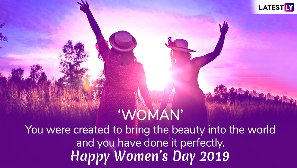 Happy Women's Day 2019 Wishes: SMS, WhatsApp Stickers, GIF Images,  Instagram Quotes and Messages to Send Women's Day Greetings on 8th March