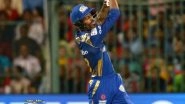 Hardik Pandya Pulls Off an MS Dhoni; Plays the Helicopter Shot During Mumbai Indians&rsquo; Nets Ahead of IPL 2019 (Watch Video)