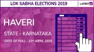 Haveri Lok Sabha Constituency in Karnataka Results 2019: BJP Candidate Udasi SC Elected MP
