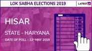 Hisar Lok Sabha Constituency Result 2019 in Haryana: Brijendra Singh of BJP Wins Parliamentary Election