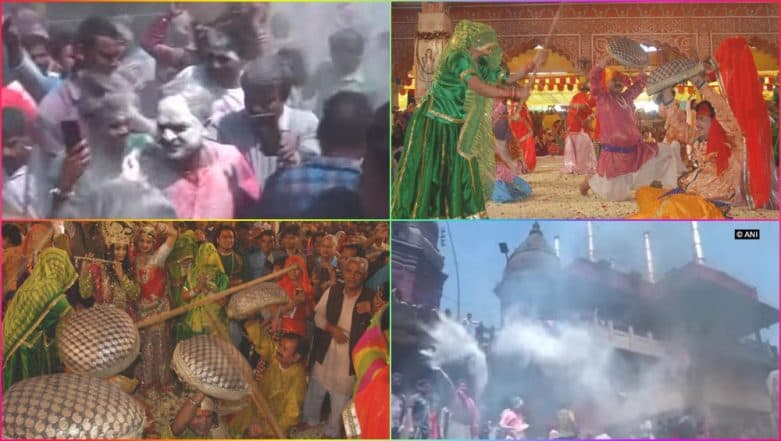 Holi 2019 Images: From Pyre Ashes to Gulal, Holi Festivities Have Begun! See Colourful Festival Pics Holi 2019 Images: From Pyre Ashes to Gulal, Holi Festivities Have Begun! See Colourful Festival Pics