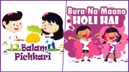 Happy Holi 2019 WhatsApp Stickers and Images: Dhulandi Greetings, Facebook Photos and Wishes to Celebrate Joyous Holi