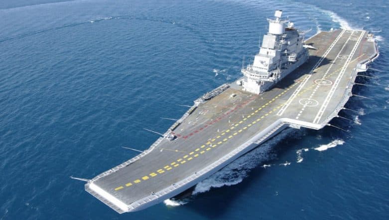 Indian Navy Confirms Re-Deployment of Nuclear Submarine, Aircraft Carrier in Arabian Sea Post Pulwama Attack Indian Navy Confirms Re-Deployment of Nuclear Submarine, Aircraft Carrier in Arabian Sea Post Pulwama Attack