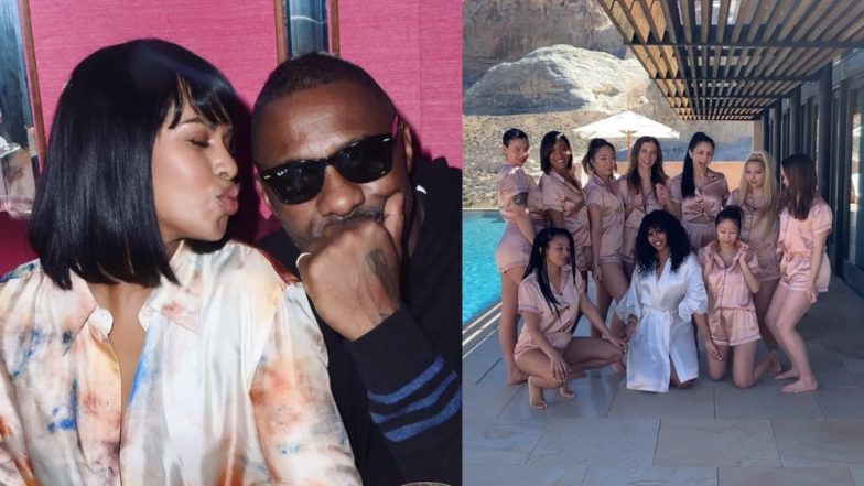 Idris Elba's Fiancée Sabrina Dhowre Is Having A Ball At Her Extravagant Bachelorette Party - View Pics