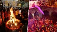 Holi 2019 Holika Dahan Shubh Muhurat & Time: Significance, Mythology, Celebrations Associated With the Festival of Colours