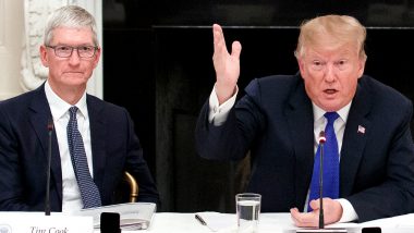 US President Donald Trump Accidentally Addressed Apple's CEO Tim Cook ...