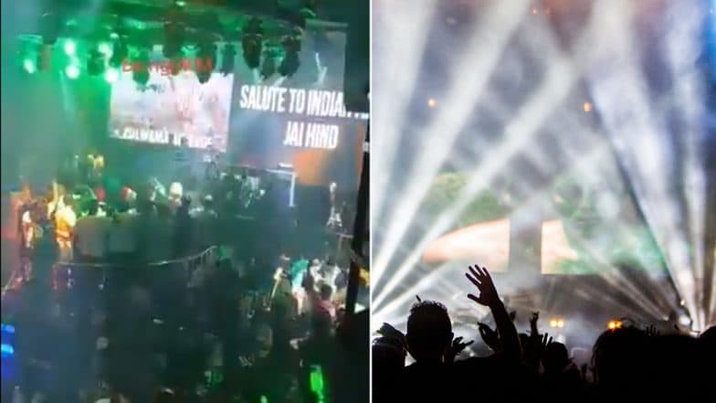 Indian National Anthem Played at Nightclub in Thailand as Tribute to Pulwama Attack Martyrs and IAF Wing Commander Abhinandan Varthaman? Video Goes Viral Indian National Anthem Played at Nightclub in Thailand as Tribute to Pulwama Attack Martyrs and IAF Wing Commander Abhinandan Varthaman? Video Goes Viral