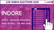 Indore Lok Sabha Constituency Result 2019 in Madhya Pradesh: Shankar Lalwani of BJP Wins Parliamentary Election