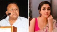 South Actor Radha Ravi Disrespects Nayanthara at Kolayuthir Kaalam's Press Meet - Watch Video