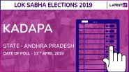 Kadapa Lok Sabha Constituency in Andhra Pradesh Results 2019: Y.S.Avinash Reddy of YSRCP Wins Parliamentary Election