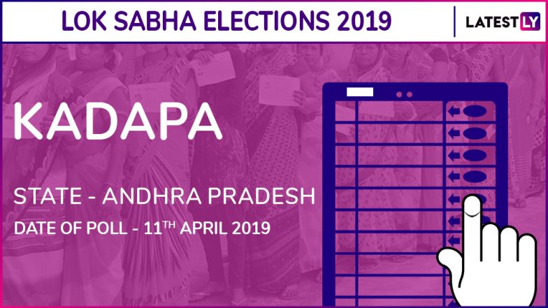 Kadapa Lok Sabha Constituency in Andhra Pradesh Results 2019: Y.S.Avinash Reddy of YSRCP Wins Parliamentary Election