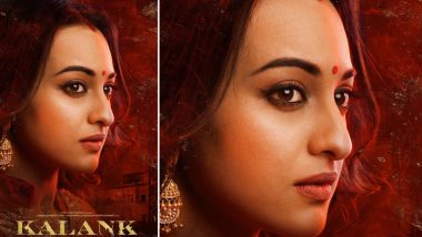 Kalank New Poster: Sonakshi Sinha as Satya Shows Love and Longing In Her Beautiful Gaze