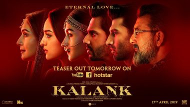 Kalank Teaser Launch: Here’s What Madhuri Dixit Has To Say On Replacing Sridevi in The Film!