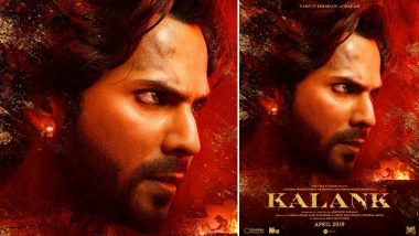 Kalank First Look Out: Varun Dhawan's Kohl-Eyed Look as 'Zafar' Who 'Flirts With Life and Danger' Is Intense