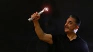 Makkal Needhi Maiam Gets &lsquo;Battery Torch&rsquo; As Poll Symbol, Kamal Haasan Says &lsquo;MNM Will Be Endeavour to Be Torchbearer in Politics&rsquo;