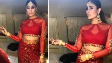 Kareena Kapoor Khan Looks Breathtaking as She Turns Into Apsara in Red Performing at Vanitha Film Awards 2019 in Kochi (View Pics)