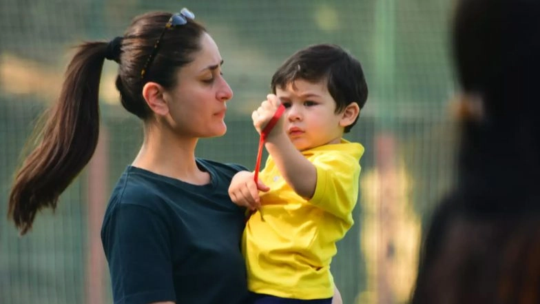 Taimur Just Can't Stop Asking Kareena Kapoor Khan 'Abba Kidhar Hai'  (Watch Video)