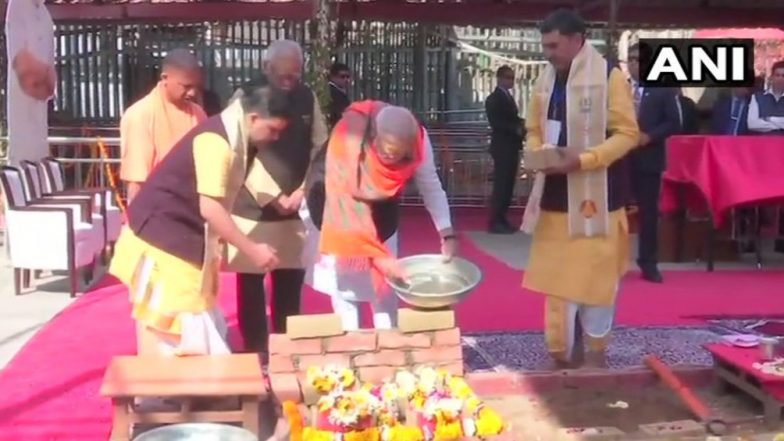 PM Narendra Modi Lays Foundation Stone of Kashi Vishwanath Temple Corridor, Says ‘With the Blessings of Bhole Baba, My Dream Has Come True’