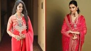 Deepika Padukone's Traditional Look From Akash Ambani-Shloka Mehta&rsquo;s Wedding Inspires Acid Attack Survivor Laxmi Agarwal, Shares Beautiful Collage on Instagram