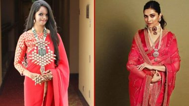 Deepika Padukone's Traditional Look From Akash Ambani-Shloka Mehta’s Wedding Inspires Acid Attack Survivor Laxmi Agarwal, Shares Beautiful Collage on Instagram
