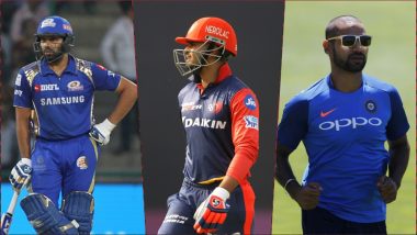 MI vs DC, IPL 2019 Match 3, Key Players: Rohit Sharma to Shreyas Iyer to Shikhar Dhawan, These Cricketers Are to Watch Out for at Wankhede Stadium