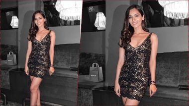 Manushi Chhillar Stuns in a Sexy Rocky S Bodycon Dress, Check Out Photo of Former Miss World