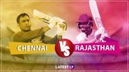 CSK vs RR Highlights IPL 2019: Chennai Super Kings Beat Rajasthan Royals by 8 Runs